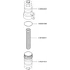 Kép 2/2 - C00100041 INOX szűrőbetét szerelés