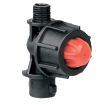 1 állású szórófejtest csepegésgátlóval 1/4