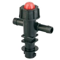 1 állású 2 utas szórófej 10mm-es tömlőre csepegésgátlóval