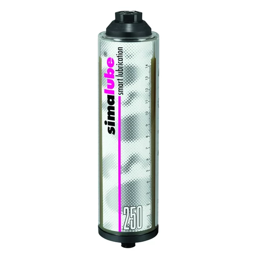 SIM SL00-250 ml-es üres zsírzópatron zsirral történő feltöltéshez