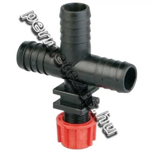 1 állású 3 utas szórófej 13mm-es tömlőre