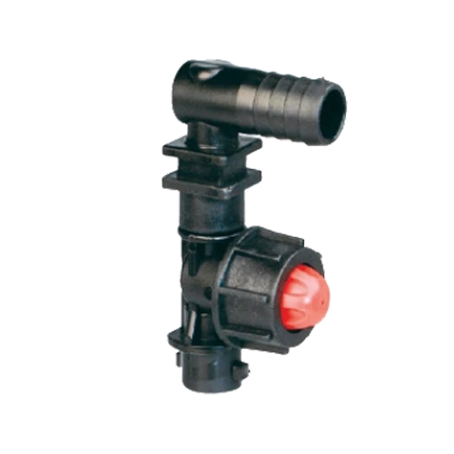 1 állású 1 utas szórófej 10mm-es tömlőre csepegésgátlóval