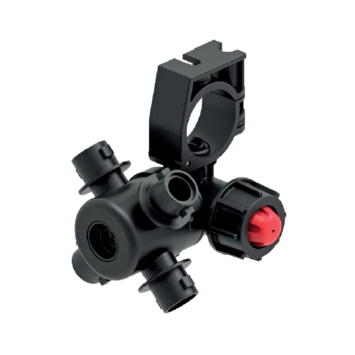 4 állású szórófejtest 25mm-es csőre