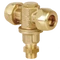 1/4&quot;K 2-állású réz szórófej