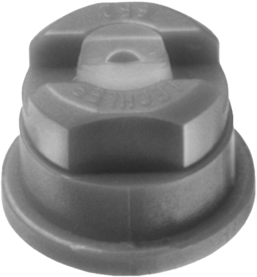 Lapossugarú PVDF fúvóka 30°