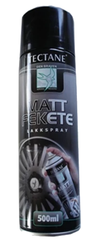 TECTANE matt fekete spray 500 ml